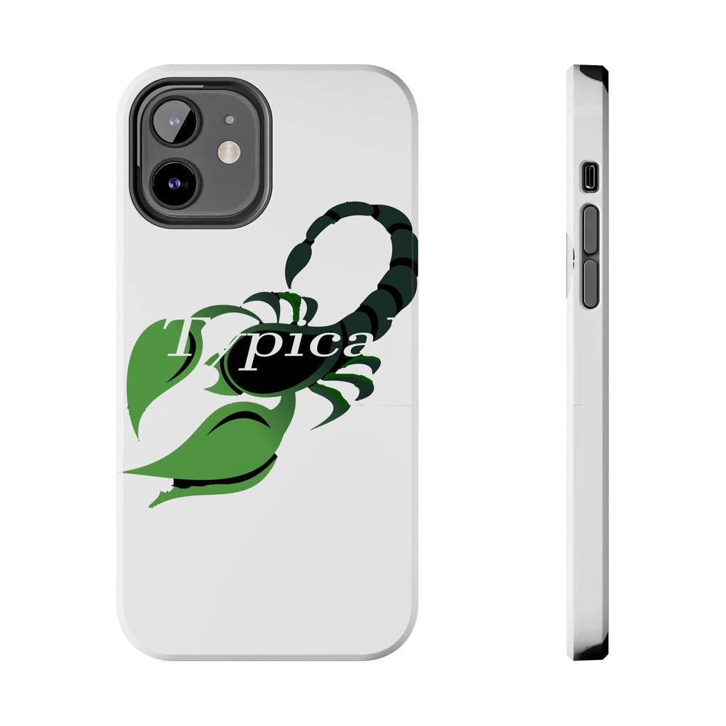 Scorpio Zodiac Tough Phone Case — Green Scorpion "Typical" Design Printify Phone Case  314 Originals