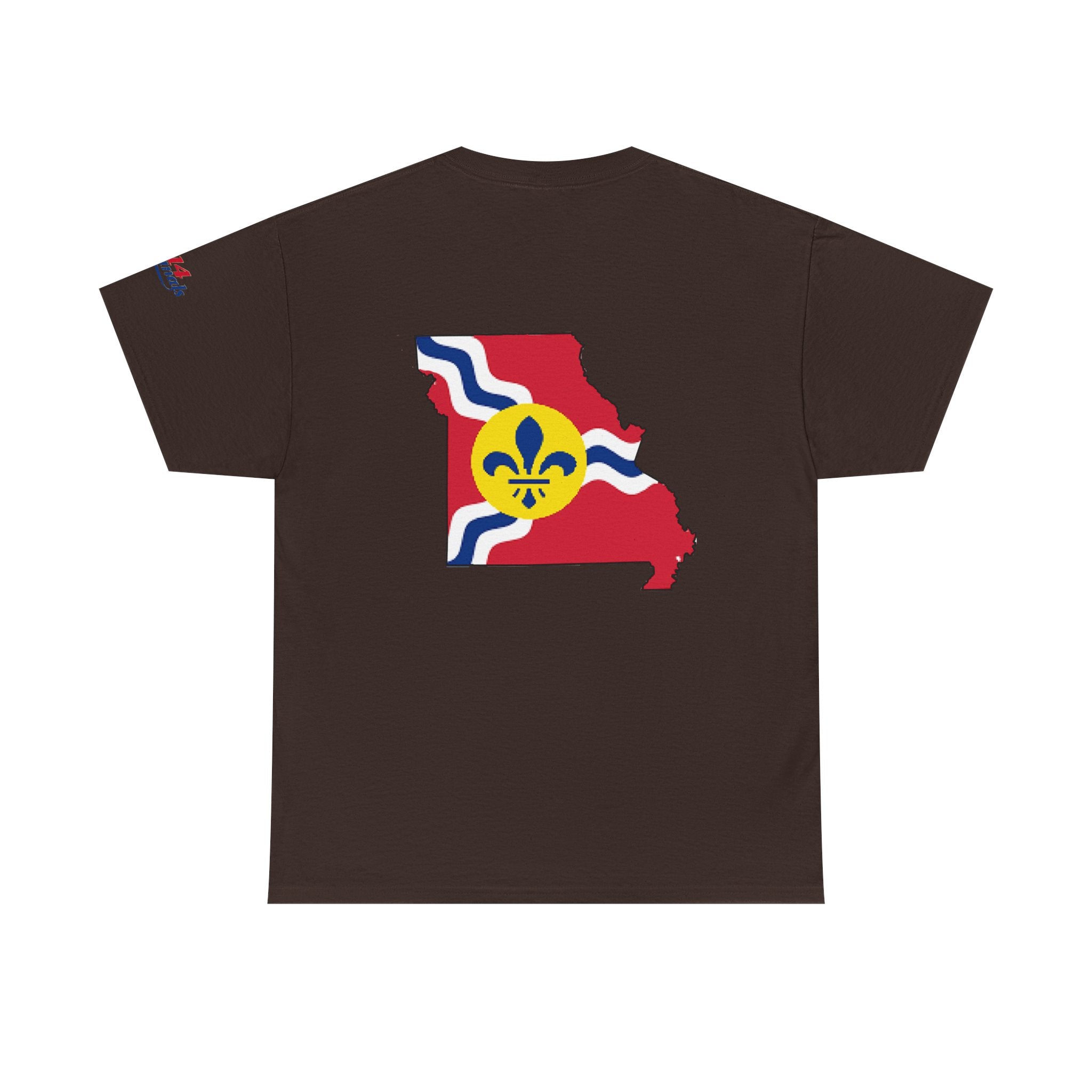 Proud Missouri Flag T-Shirt — "From the Lou and I’m... PROUD" - 314 Originals