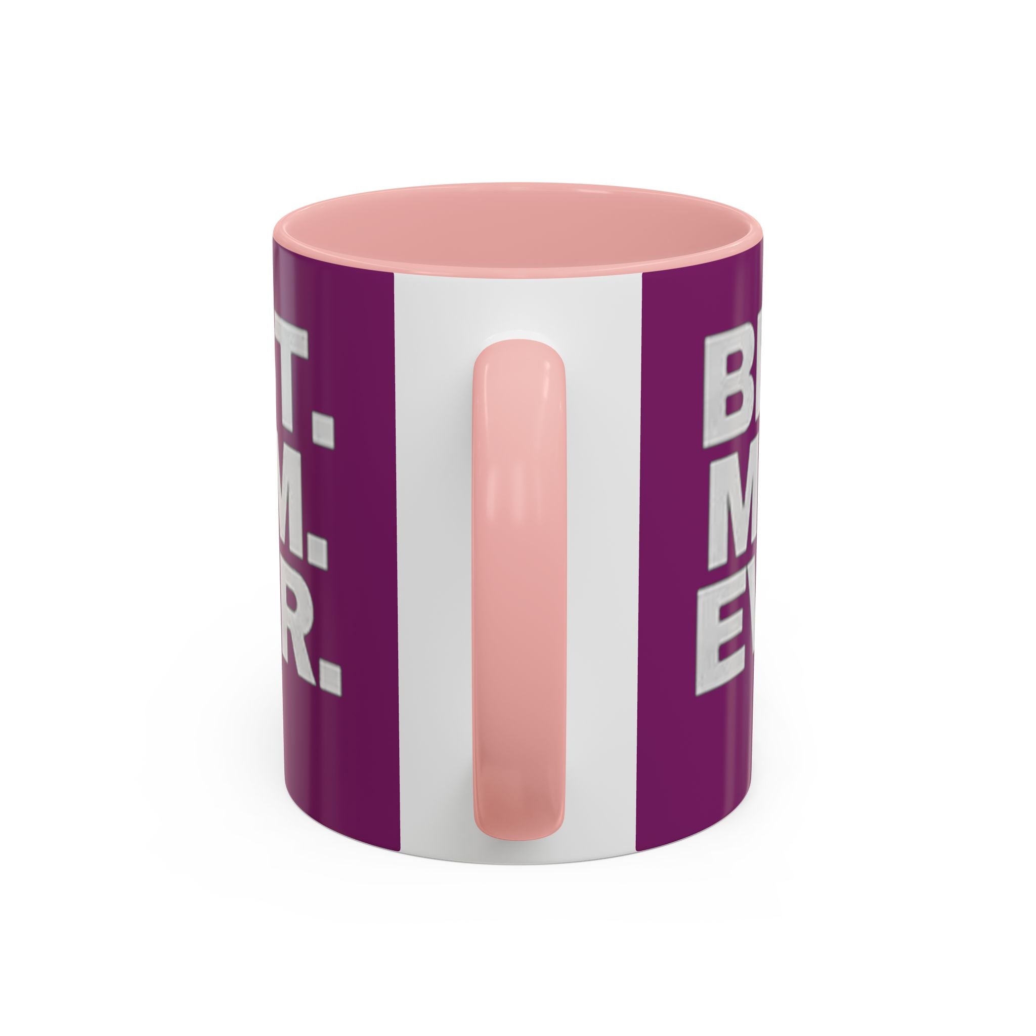 Best. Mom. Ever. Purple Accent Coffee Mug Printify Mug  314 Originals