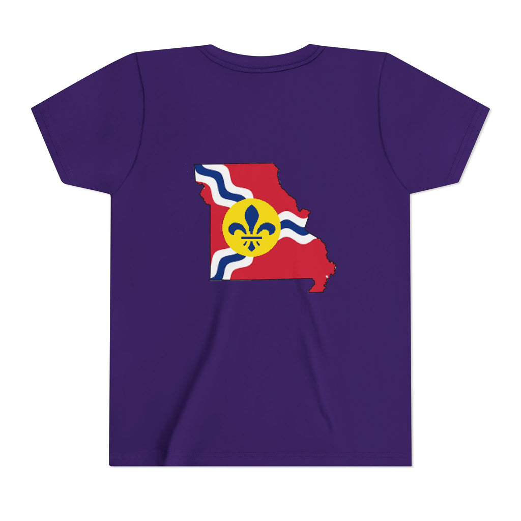"From the Lou and I'm... Proud" St. Louis Flag Kids Shirt