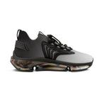 Men's Black and Smoke Mesh Sneakers — Breathable Lightweight Running Shoes with 314 Originals Accent - 314 Originals