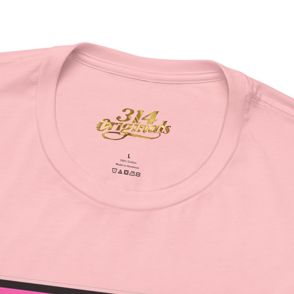 Super Sassy Tee — Pink & Yellow S Badge Graphic T-Shirt Printify T-Shirt  314 Originals