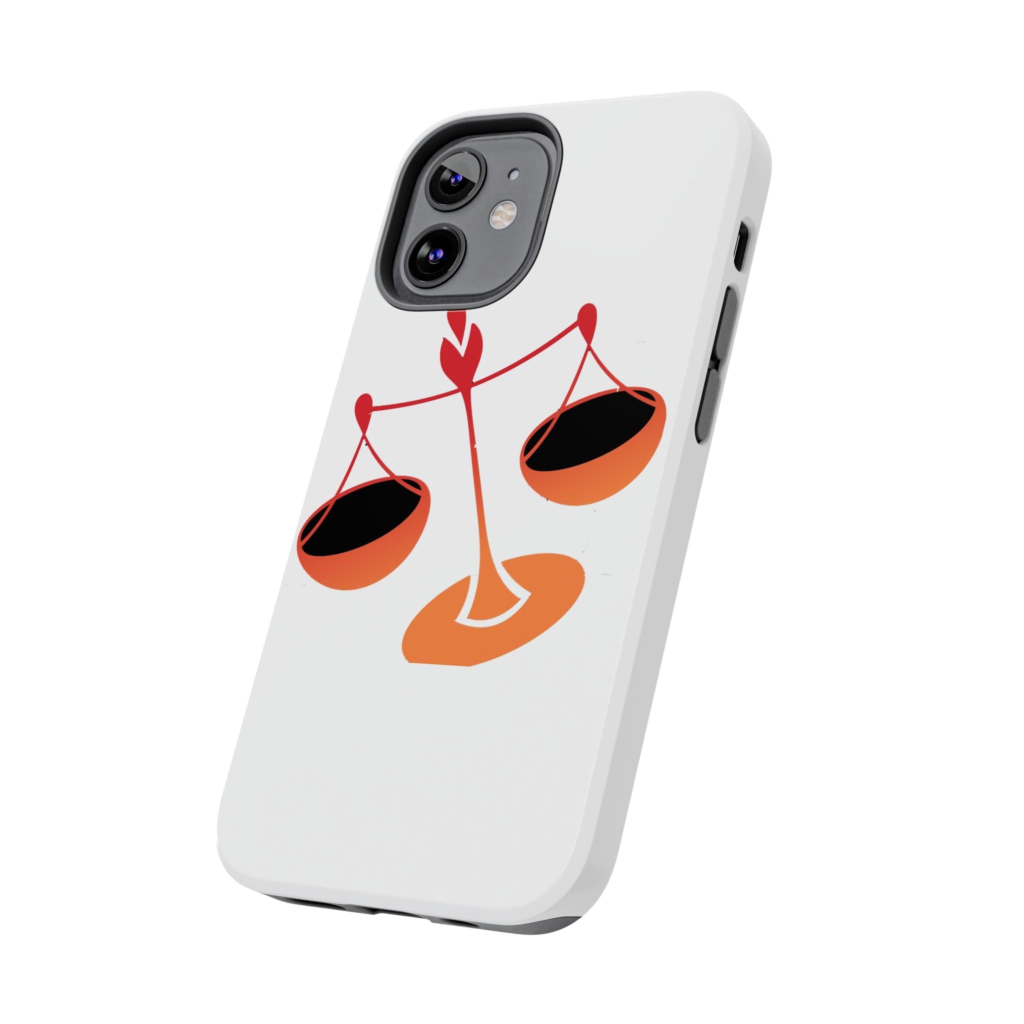 Libra Scales Phone Case — Zodiac Balance Tough Protective Cover Printify Phone Case  314 Originals
