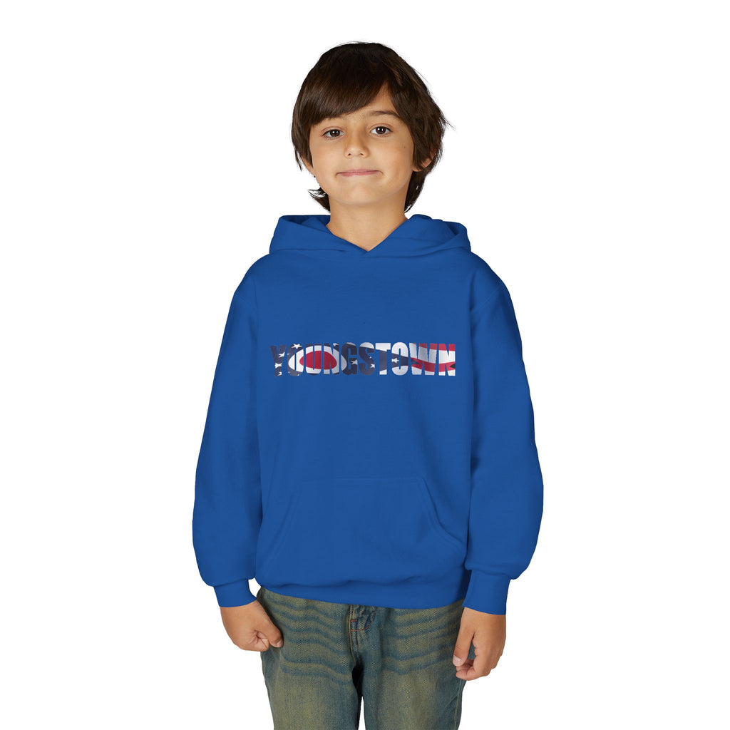 Youngstown Ohio Flag Hoodie — Youth USA Map Pullover - 314 Originals