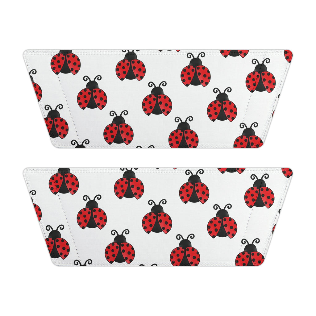 Youth Ladybug Slide Sandals — Removable Strap Cute Red Ladybug Pattern - 314 Originals