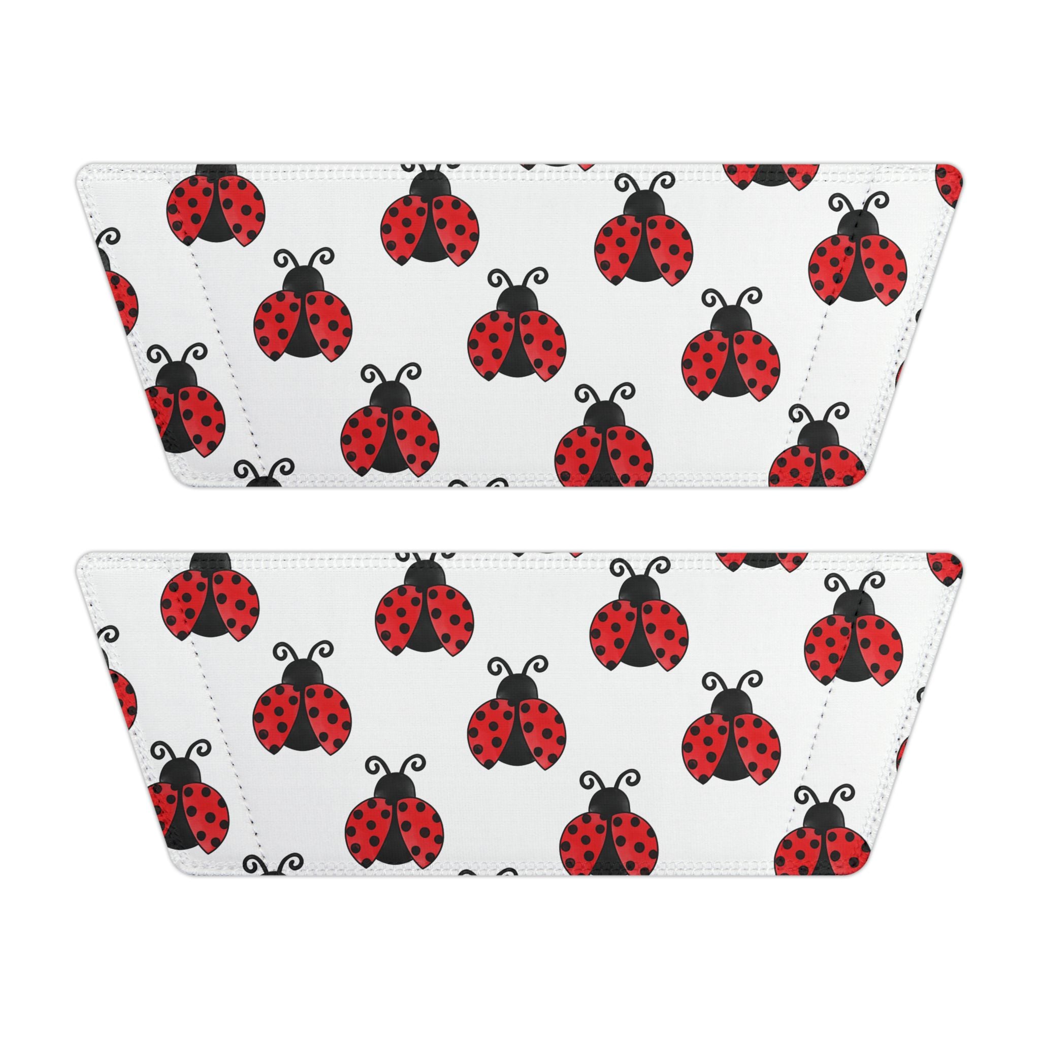 Youth Ladybug Slide Sandals — Removable Strap Cute Red Ladybug Pattern - 314 Originals