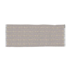 Light Scarf — Neutral Brown Striped Fringe Scarf - 314 Originals