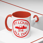 St. Louis 314 All Day Accent Coffee Mug — 11/15 oz - 314 Originals