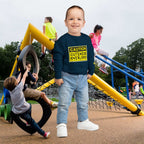 "Caution: Cuteness Overload" Kids Crewneck Toddler Sweatshirt - 314 Originals