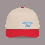 Blue Mid Profile Baseball Cap — 314 Embroidered Logo Printify Hats  314 Originals