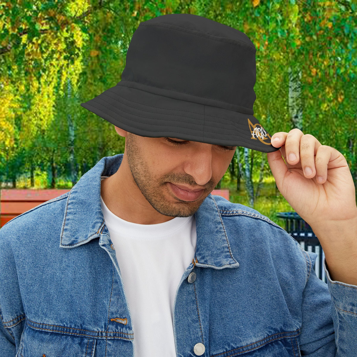 AGO Black Bucket Hat — Casual Sun Hat - 314 Originals