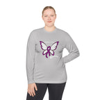 Alzheimer's Butterfly Long Sleeve Tee —Awareness Support Shirt - 314 Originals