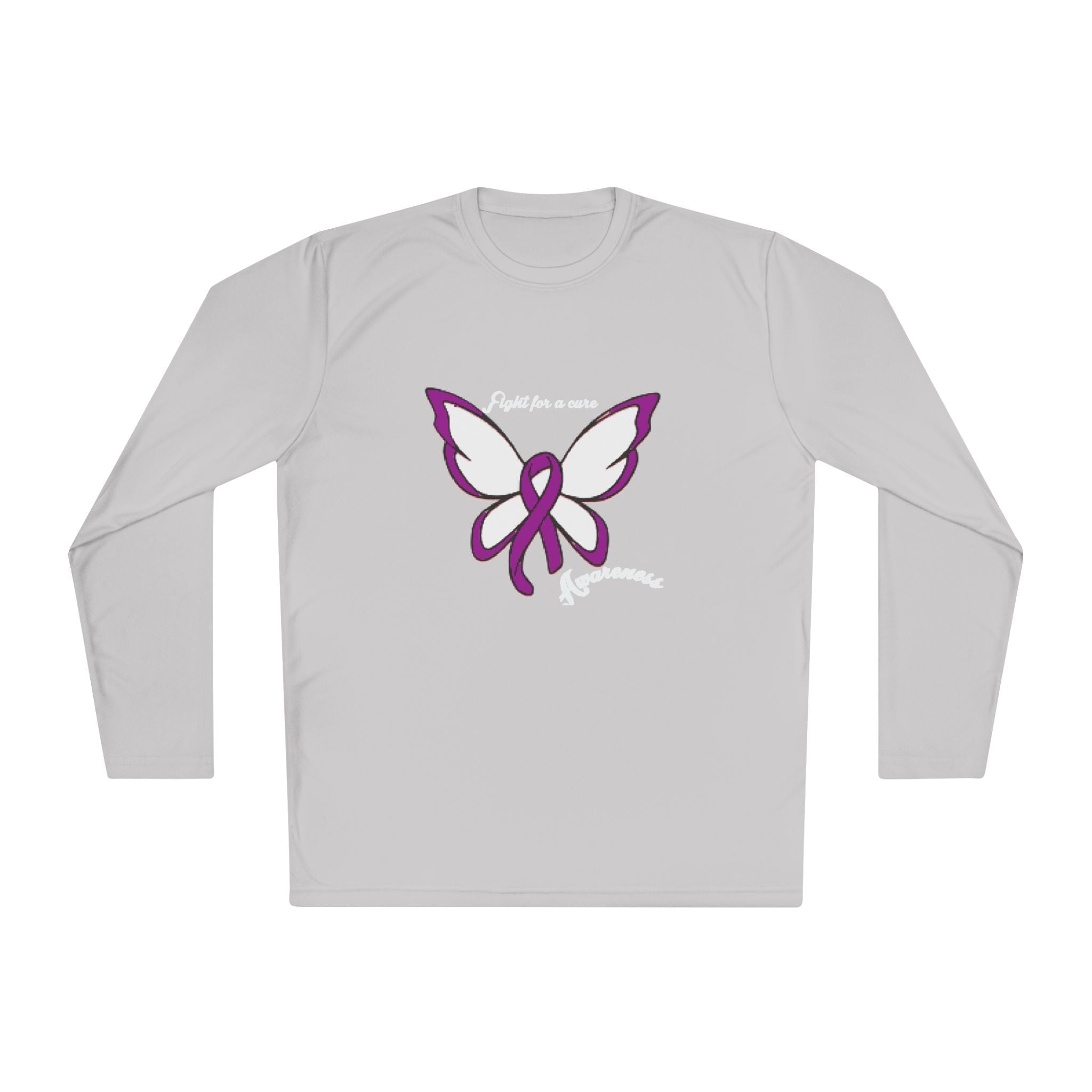 Alzheimer's Butterfly Long Sleeve Tee —Awareness Support Shirt - 314 Originals