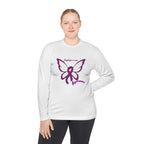 Alzheimer's Butterfly Long Sleeve Tee —Awareness Support Shirt - 314 Originals