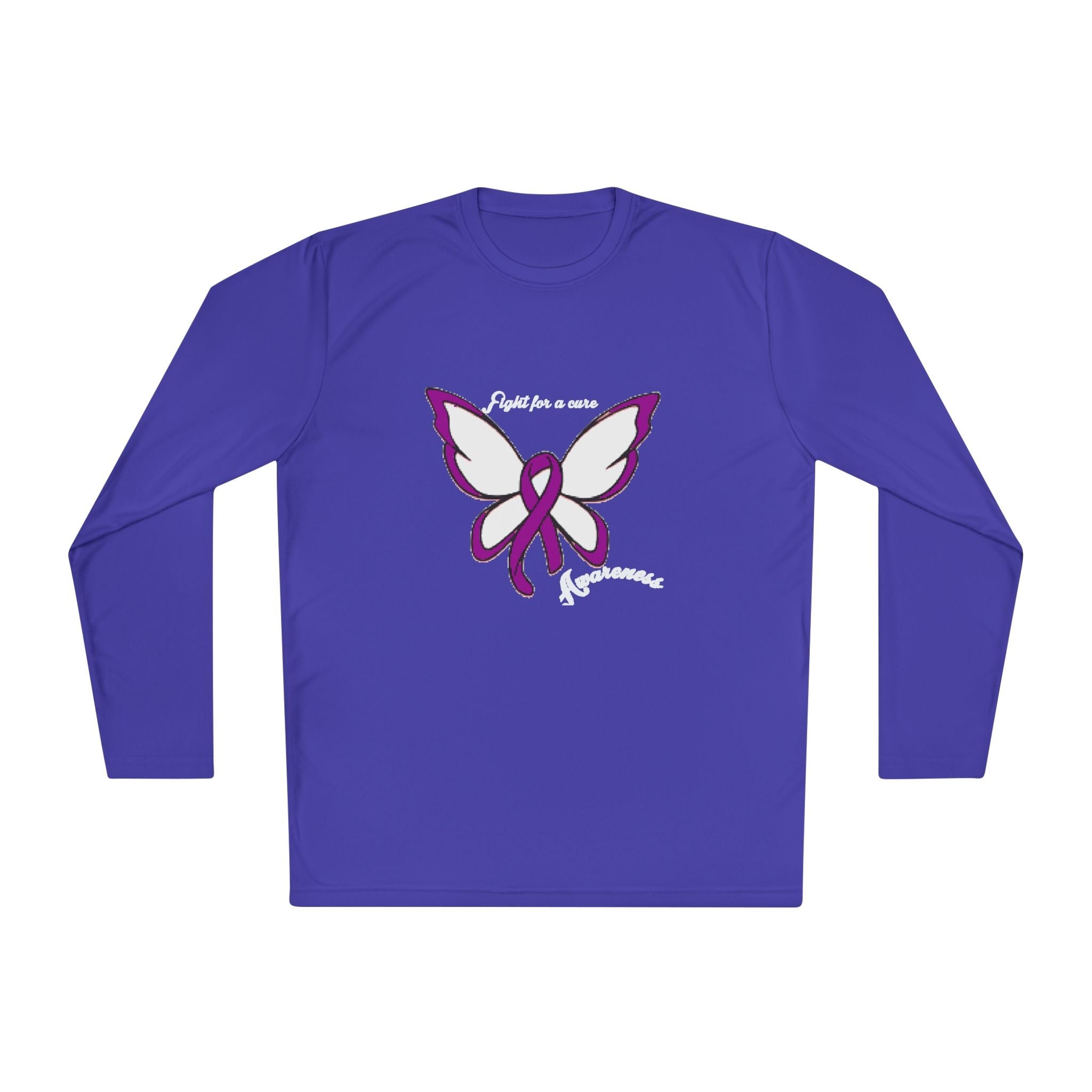Alzheimer's Butterfly Long Sleeve Tee —Awareness Support Shirt - 314 Originals