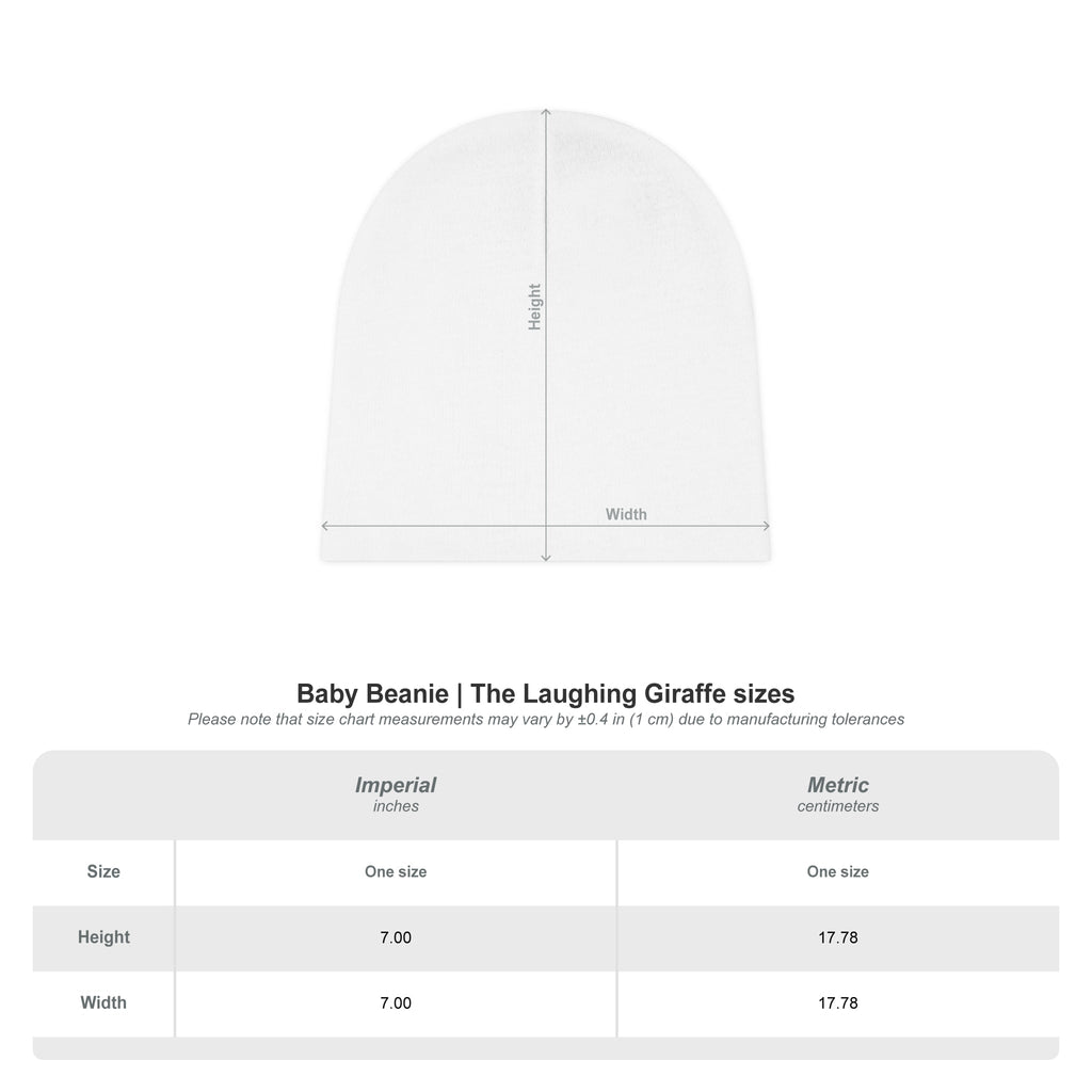 Baby Beanie with Cute Baby Bottle Graphic – Newborn Hat, Baby Shower Gift - 314 Originals