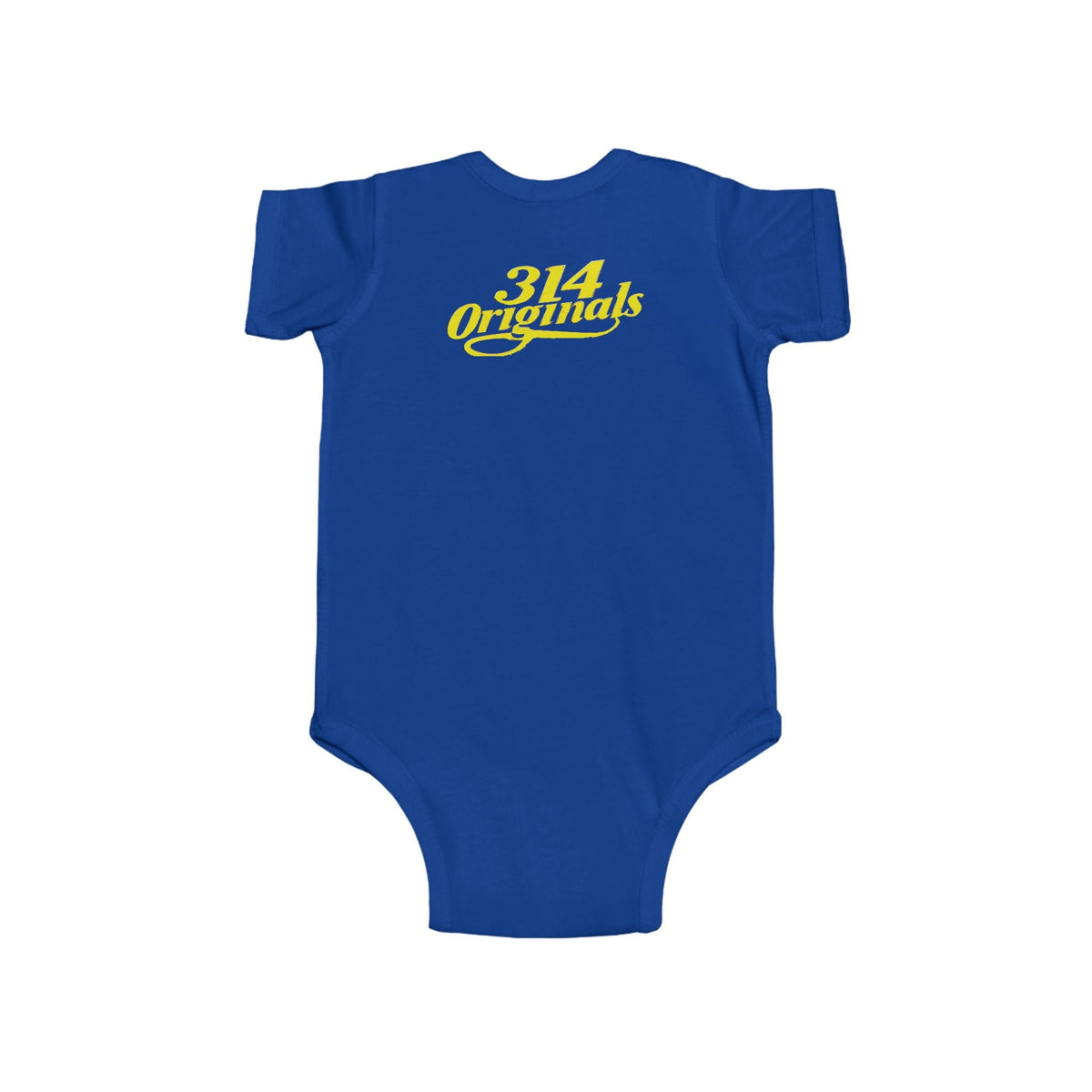 Baby Bodysuit – "Caution Cuteness Overload" Infant Onesie (314 Originals Back Logo) - 314 Originals