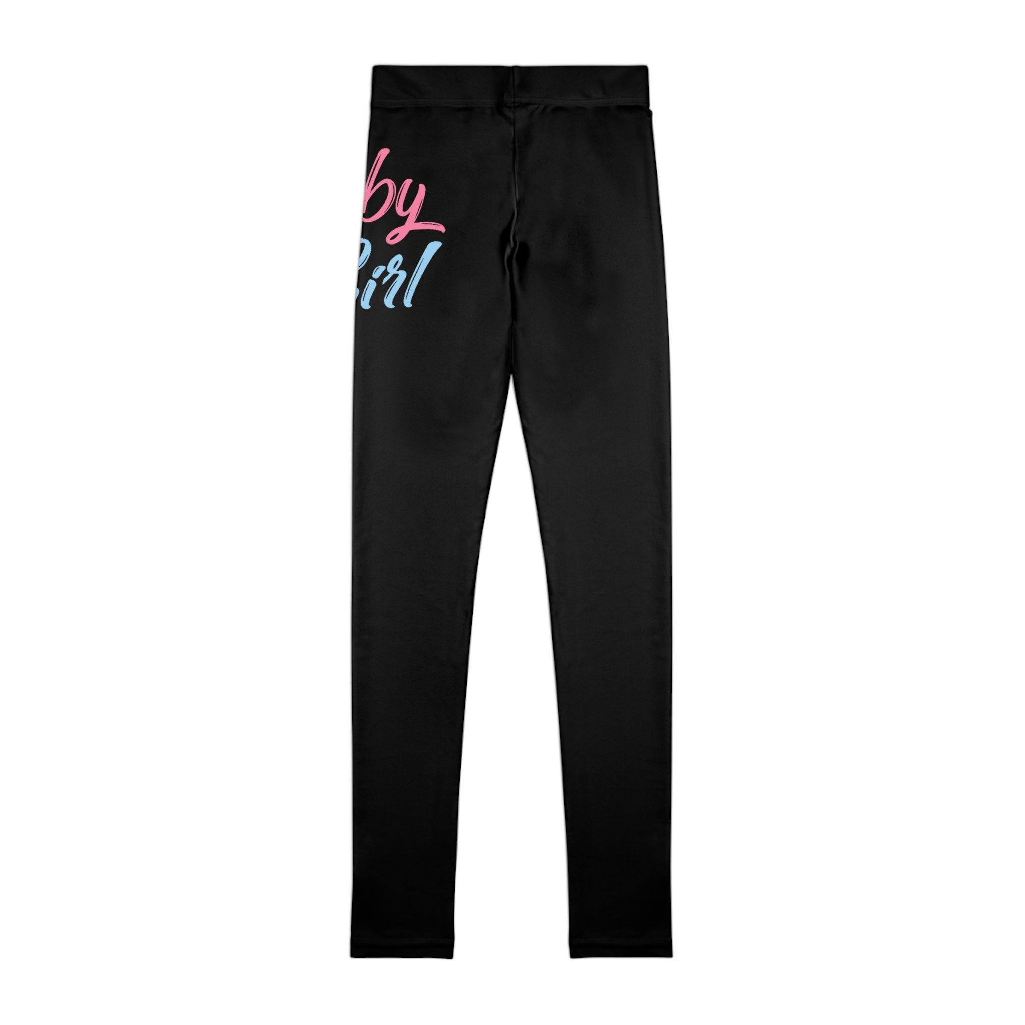 Baby Girl Pastel Script Kids' Printed Leggings - 314 Originals
