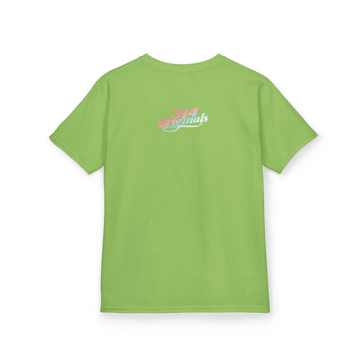 "Baby Girl" Pastel Script Shirt - 314 Originals