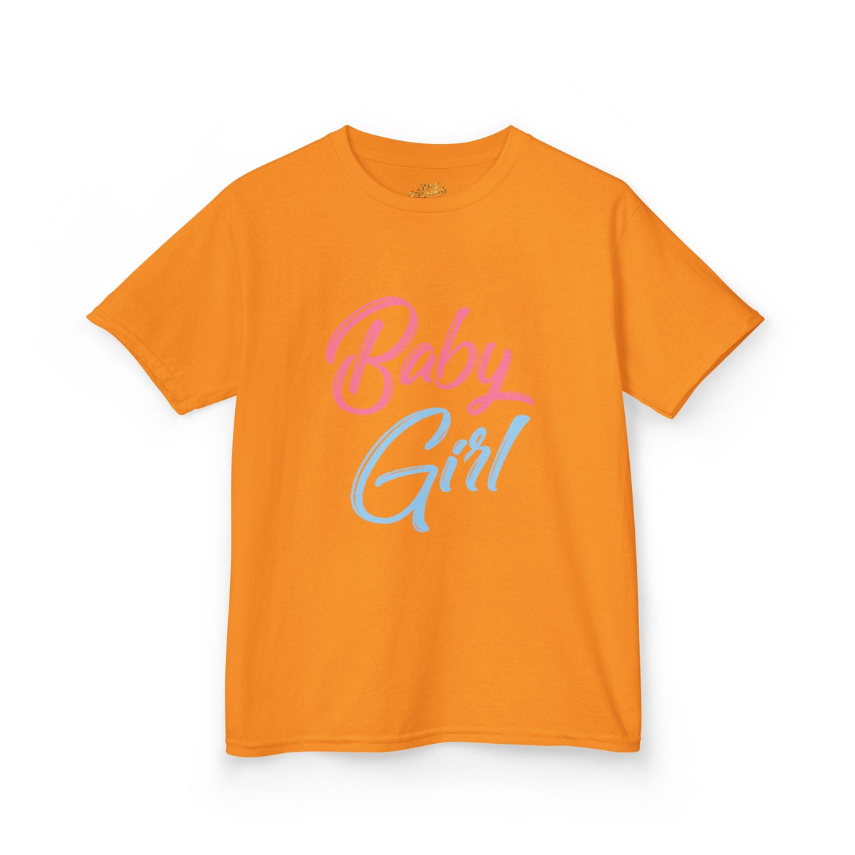 "Baby Girl" Pastel Script Shirt - 314 Originals