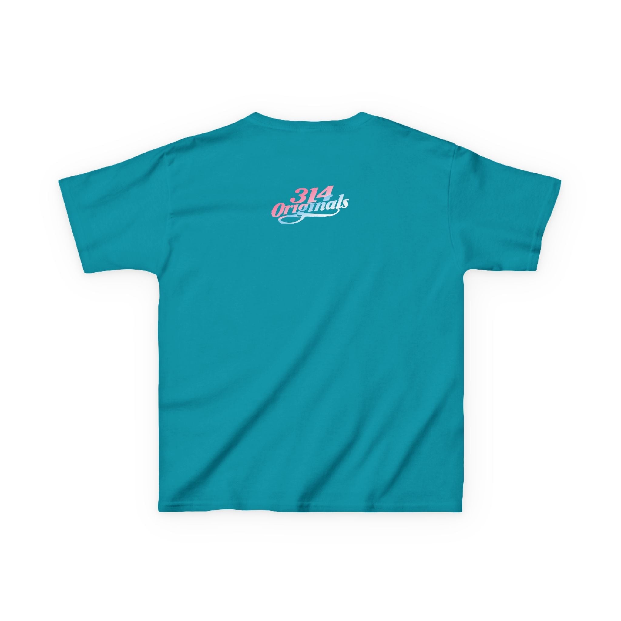 "Baby Girl" Pastel Script Shirt - 314 Originals