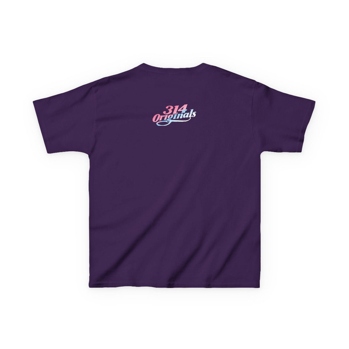 "Baby Girl" Pastel Script Shirt - 314 Originals