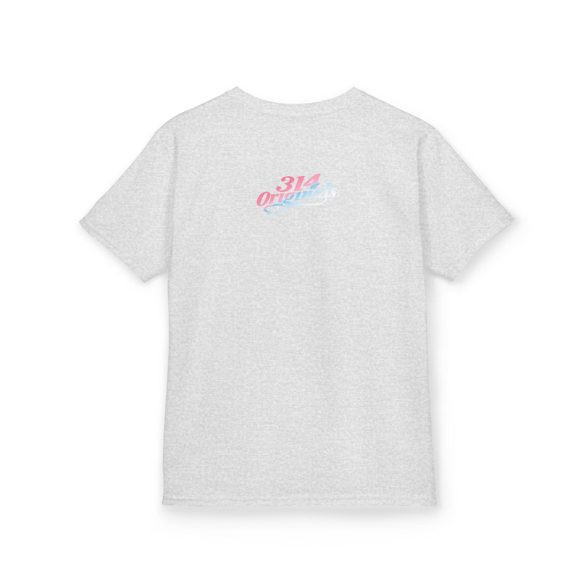 "Baby Girl" Pastel Script Shirt - 314 Originals