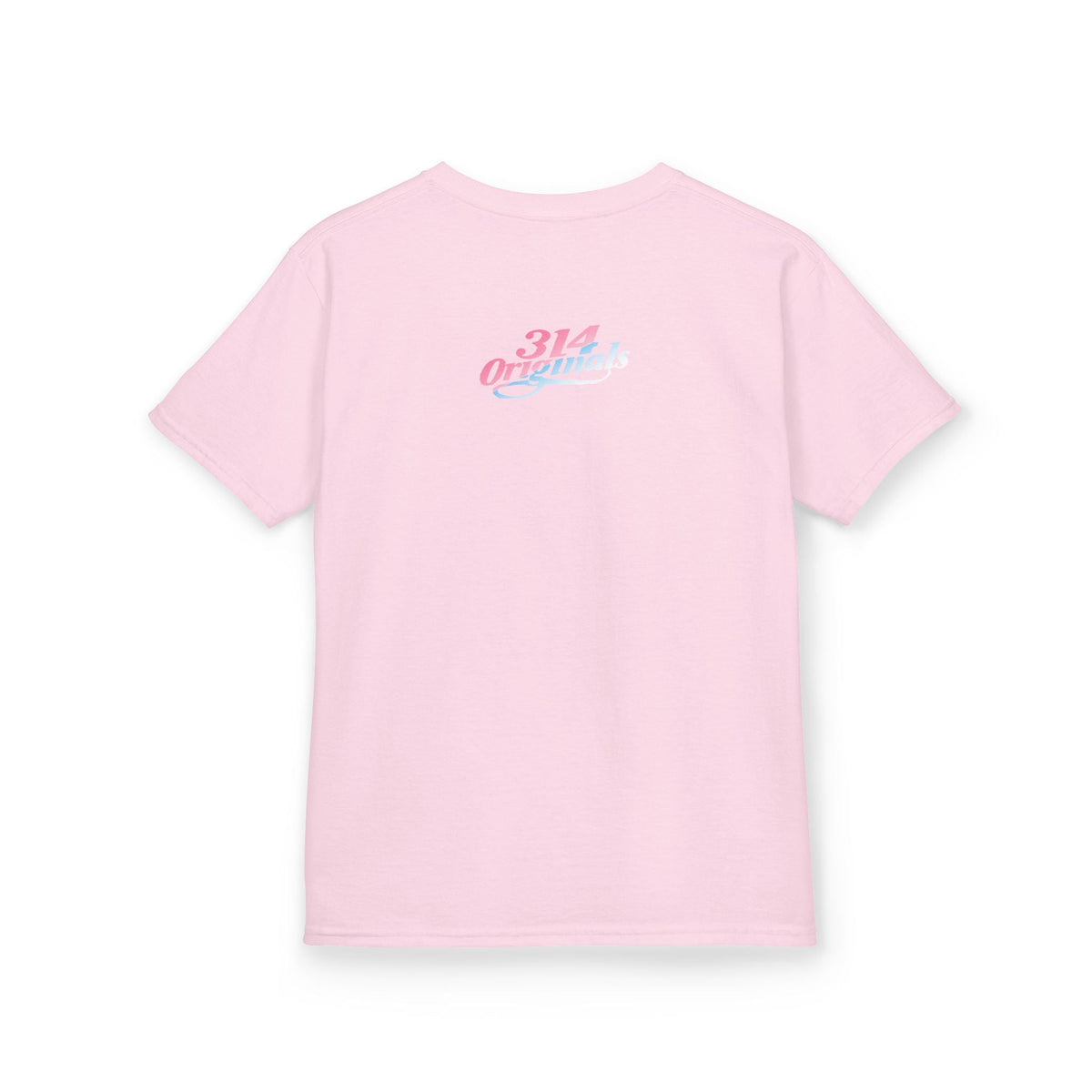 "Baby Girl" Pastel Script Shirt - 314 Originals