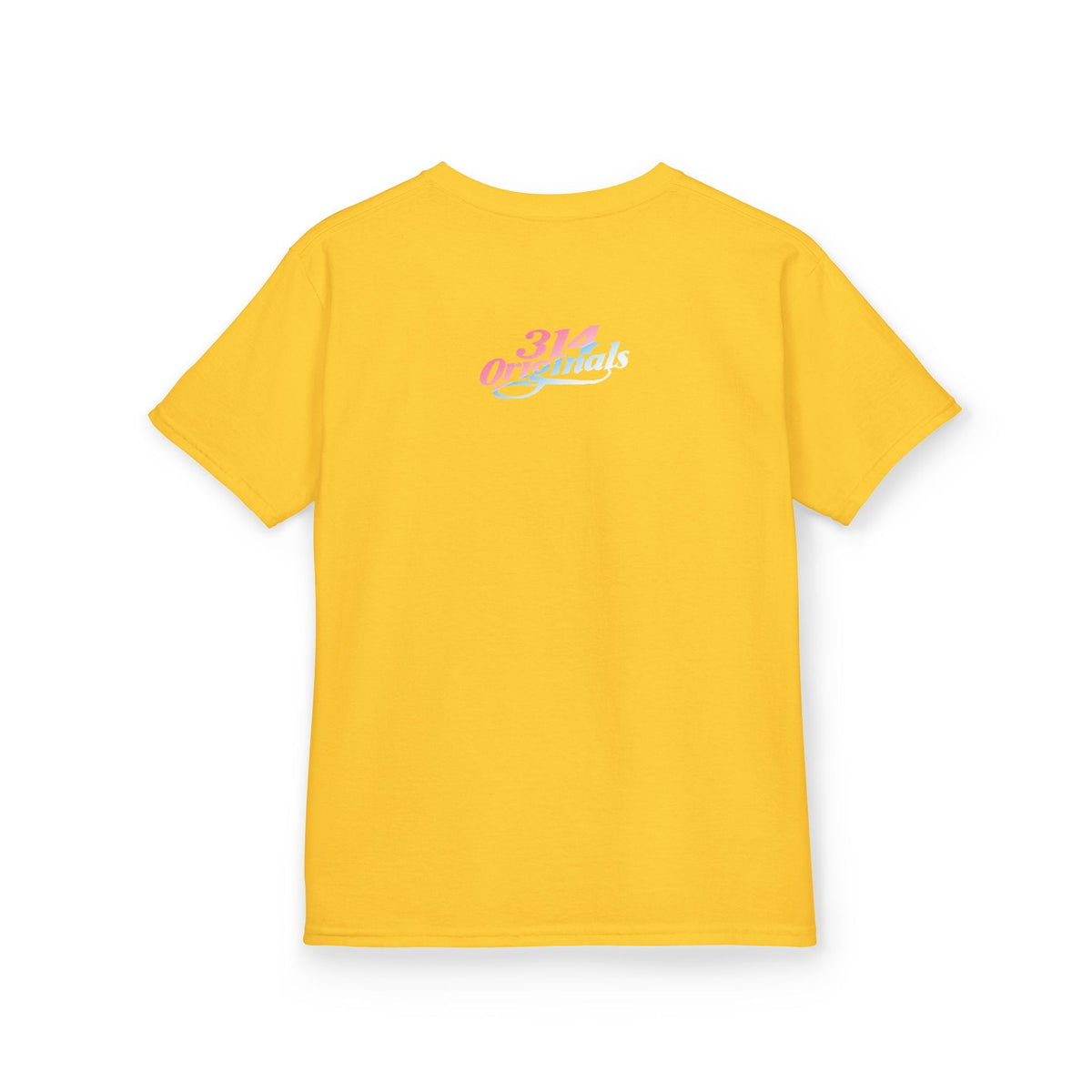 "Baby Girl" Pastel Script Shirt - 314 Originals