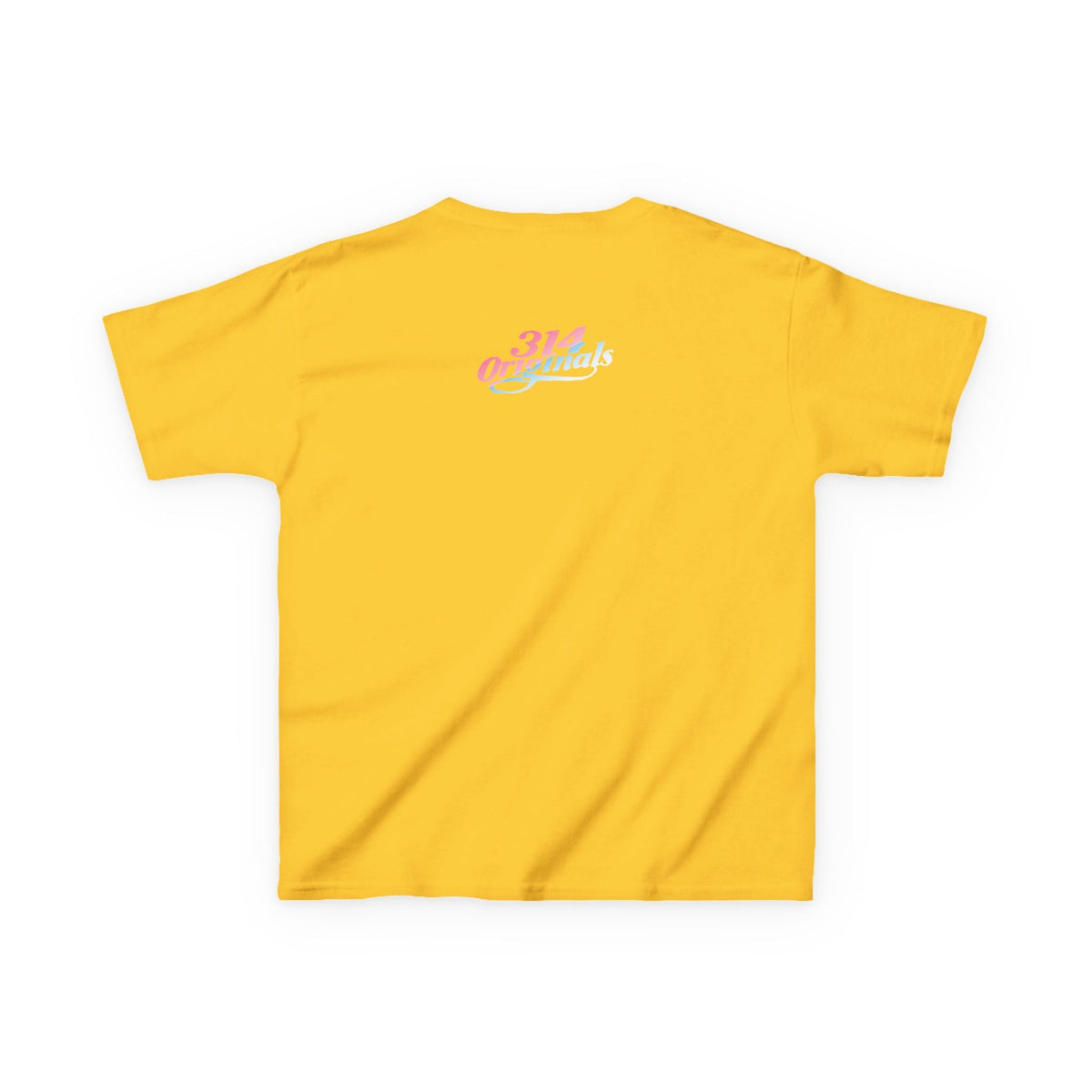 "Baby Girl" Pastel Script Shirt - 314 Originals