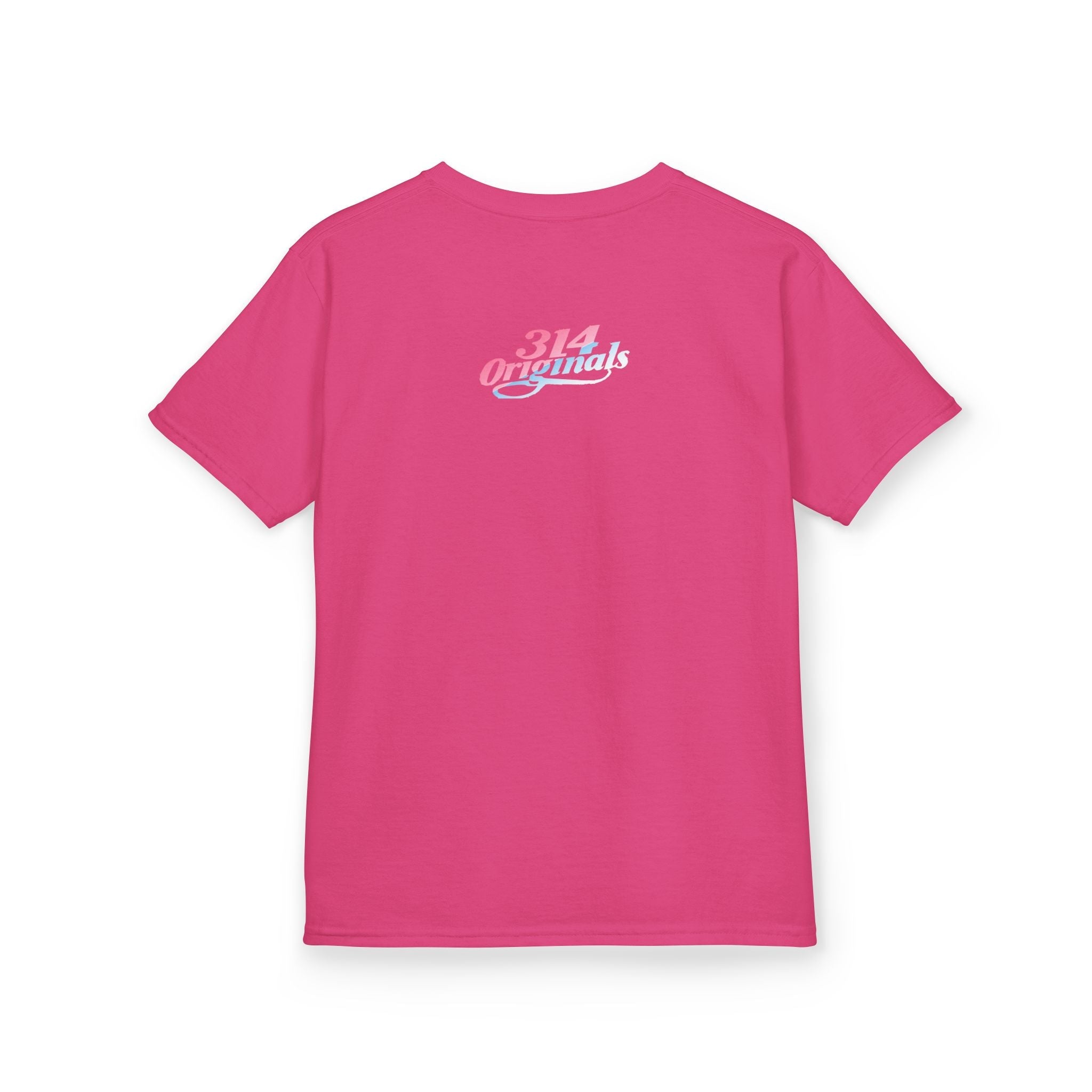 "Baby Girl" Pastel Script Shirt - 314 Originals