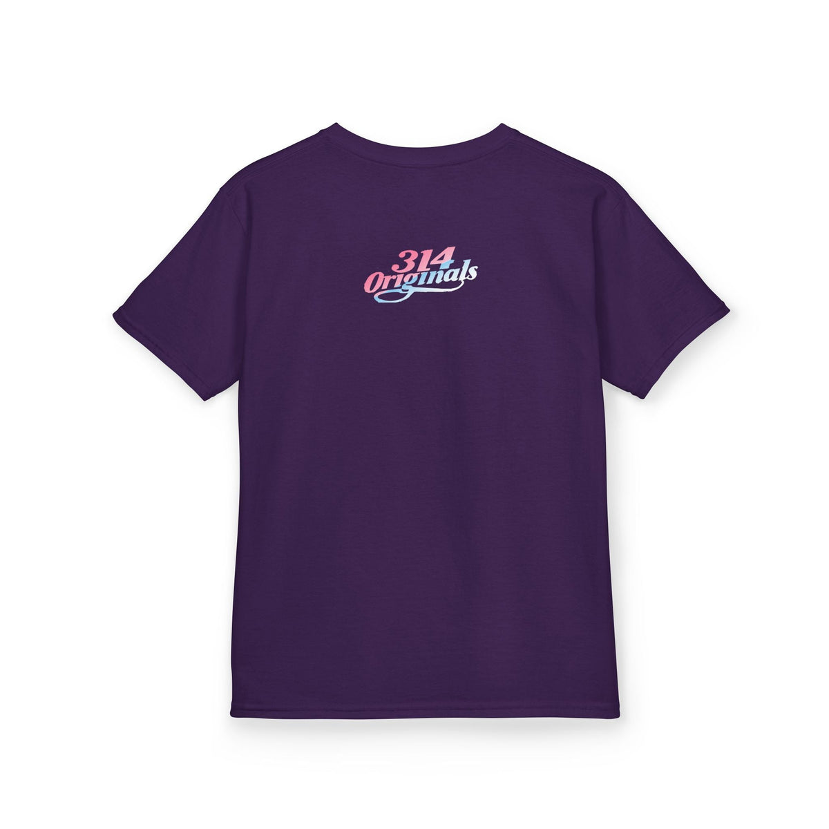 "Baby Girl" Pastel Script Shirt - 314 Originals
