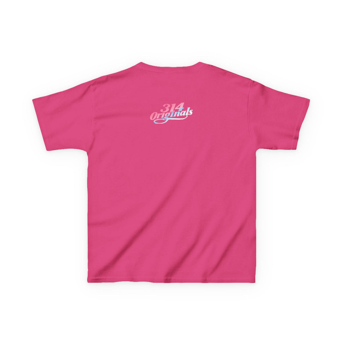 "Baby Girl" Pastel Script Shirt - 314 Originals