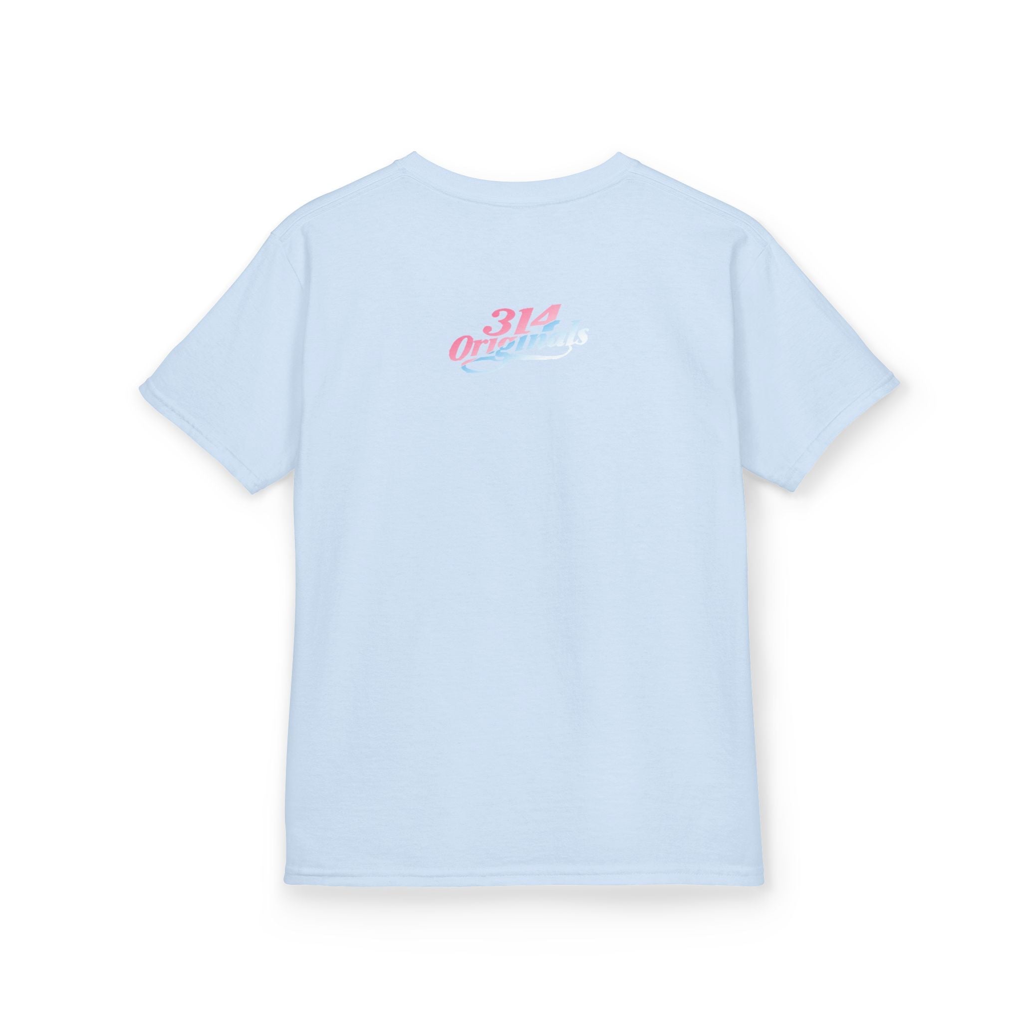 "Baby Girl" Pastel Script Shirt - 314 Originals