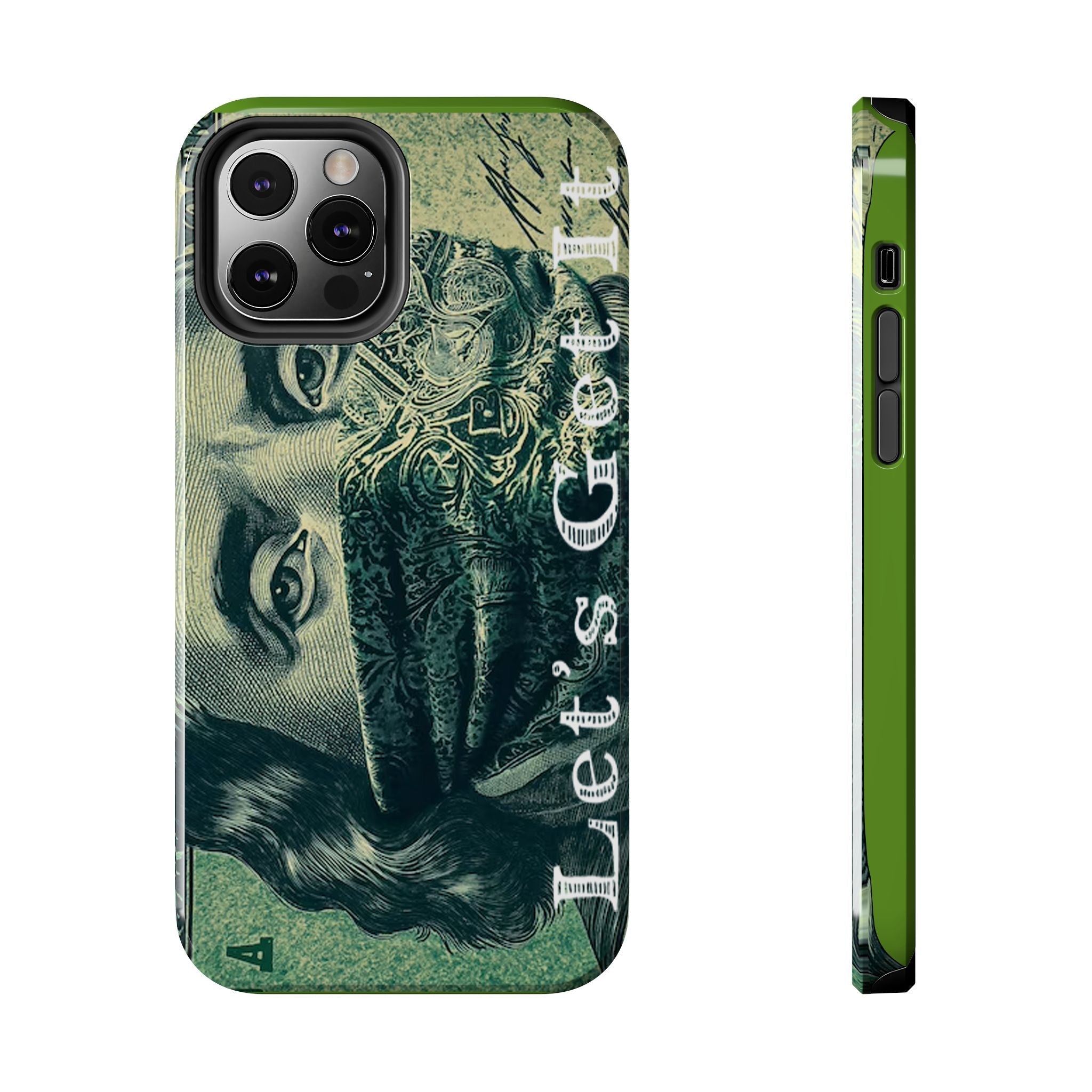 Ben Franklin "Let's Get It" Bandana Design Tough Phone Case - 314 Originals
