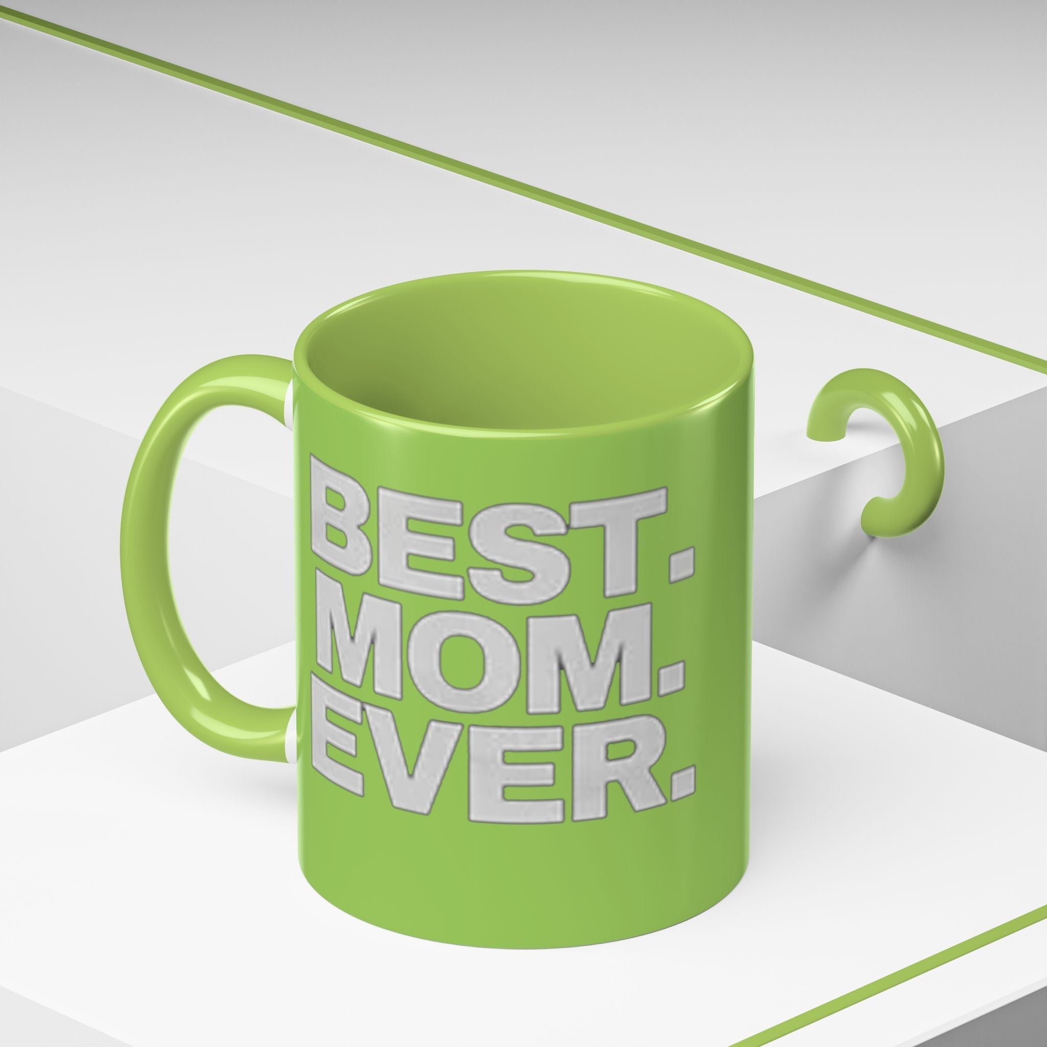 Best. Mom. Ever. Accent Orange Coffee Mug - 314 Originals