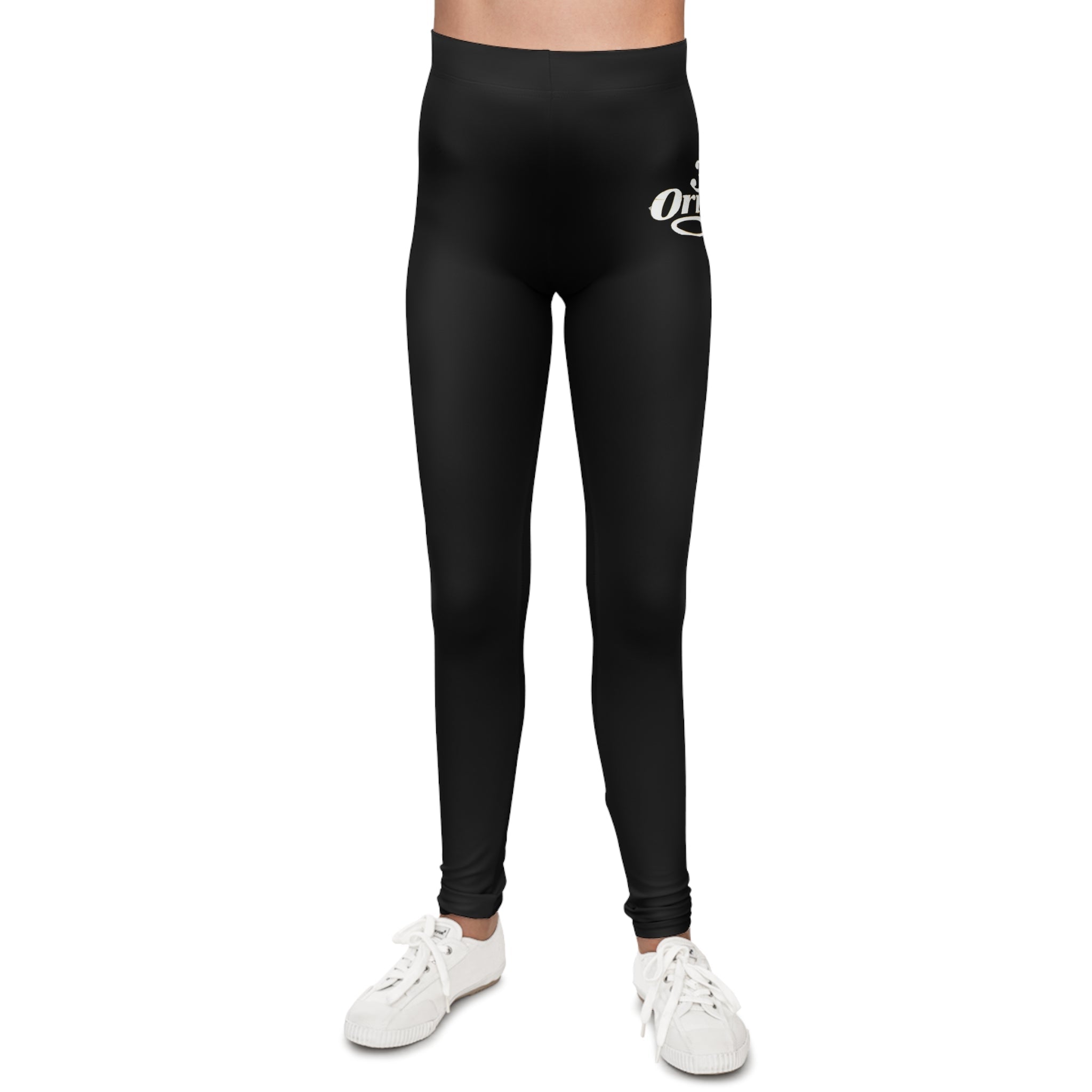 Black 314 Script Kids' Printed Leggings - 314 Originals