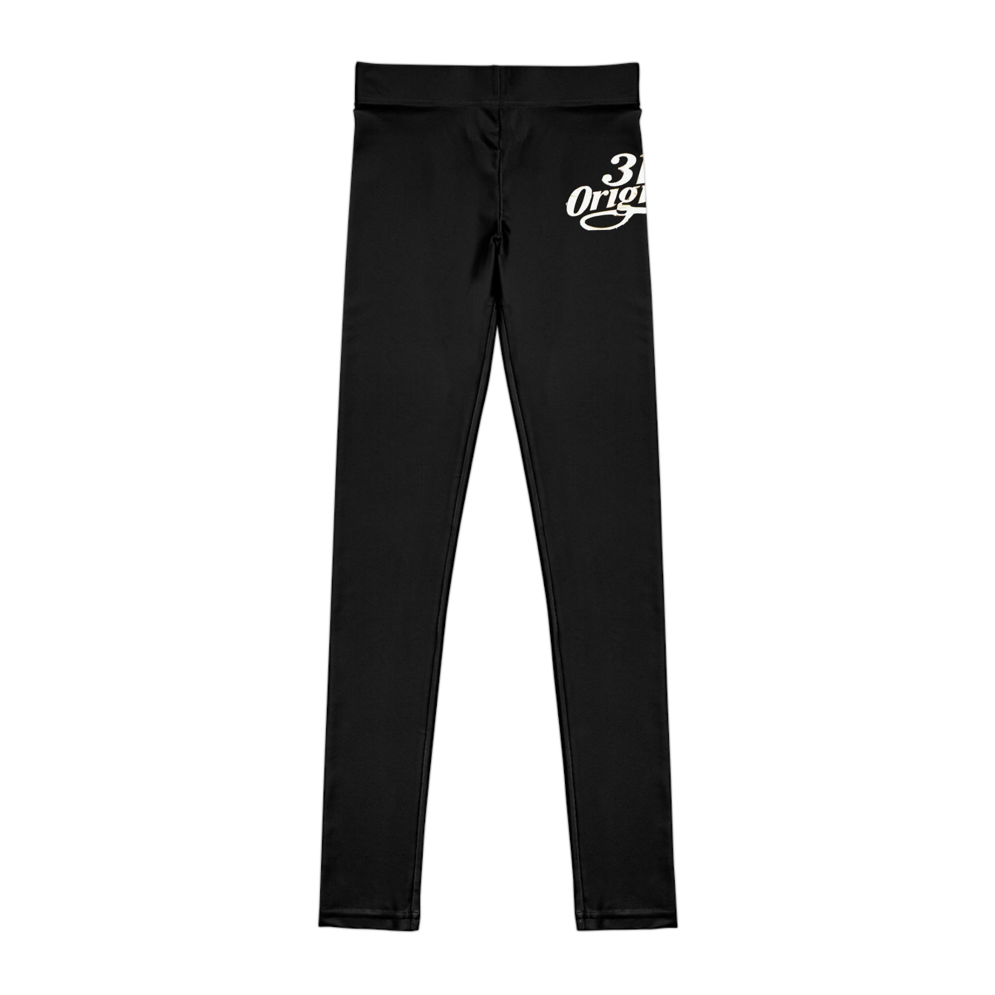 Black 314 Script Kids' Printed Leggings - 314 Originals