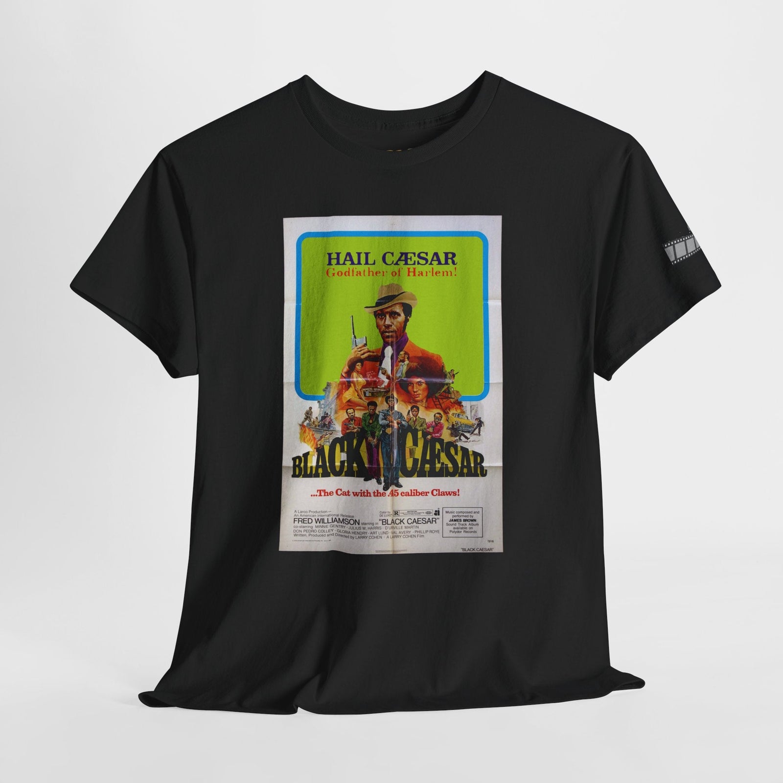 Black Caesar Movie Poster T-Shirt — Hail Caesar Retro Film Tee - 314 Originals