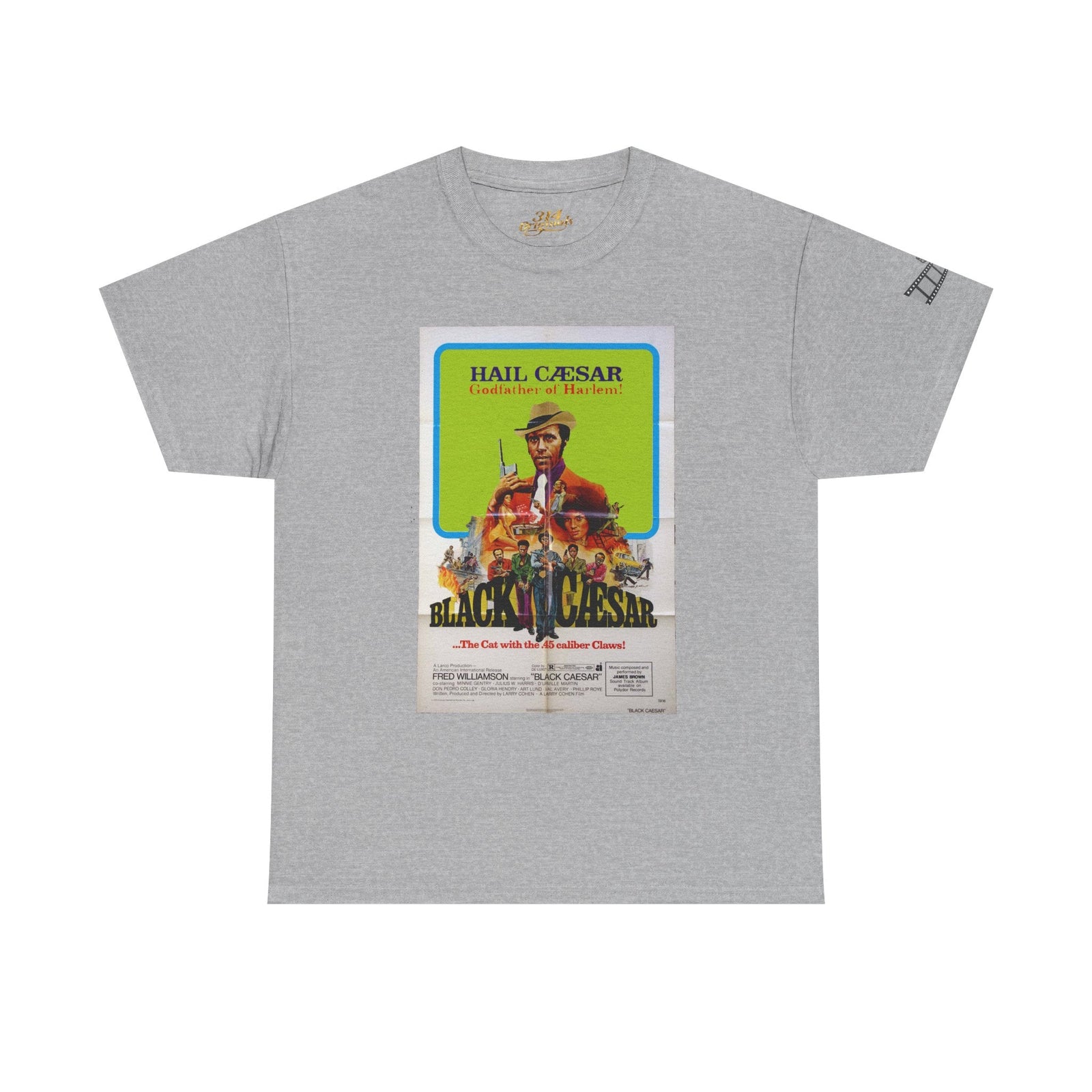 Black Caesar Movie Poster T-Shirt — Hail Caesar Retro Film Tee - 314 Originals
