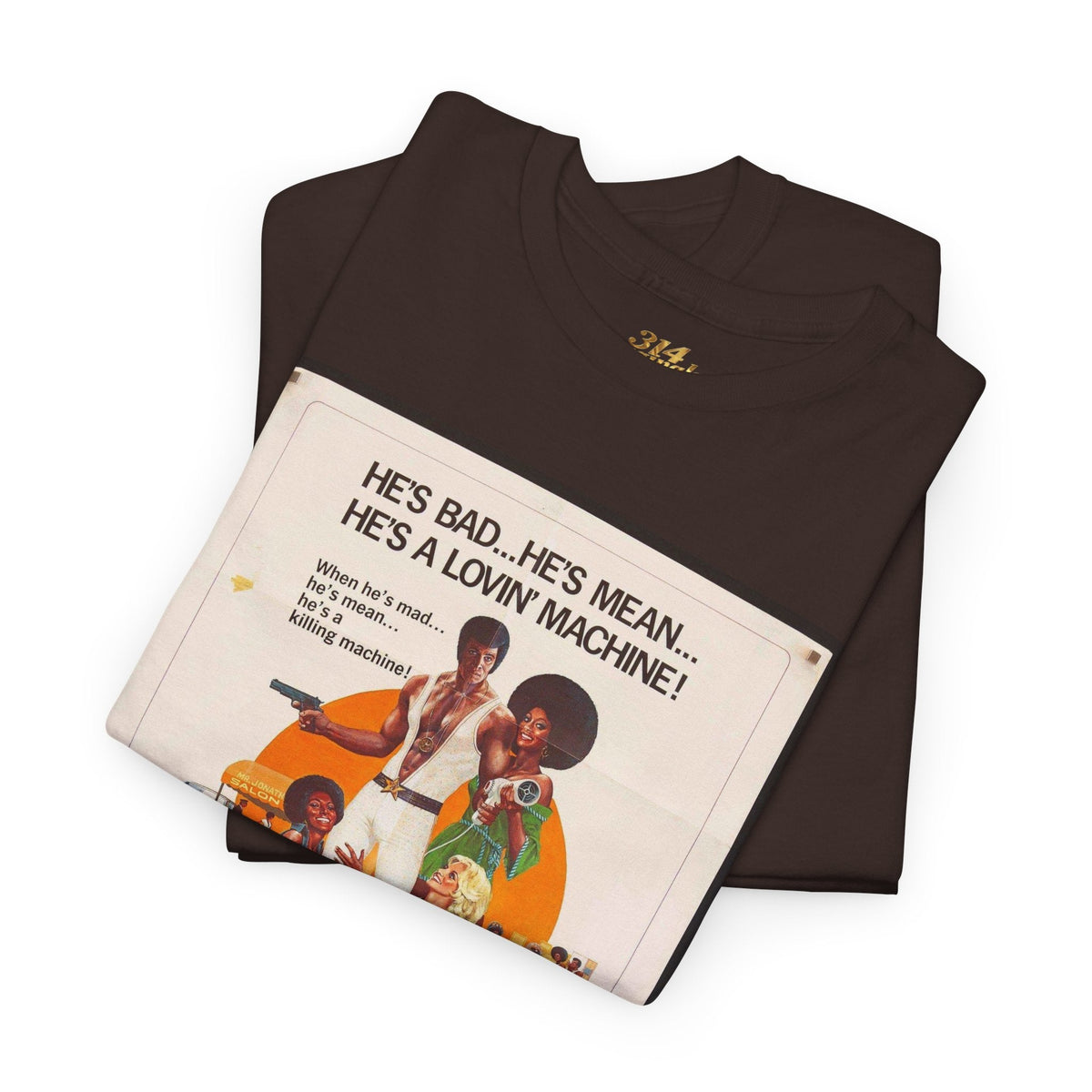 Black Shampoo Retro Poster Tee — Vintage Movie Graphic T-Shirt - 314 Originals
