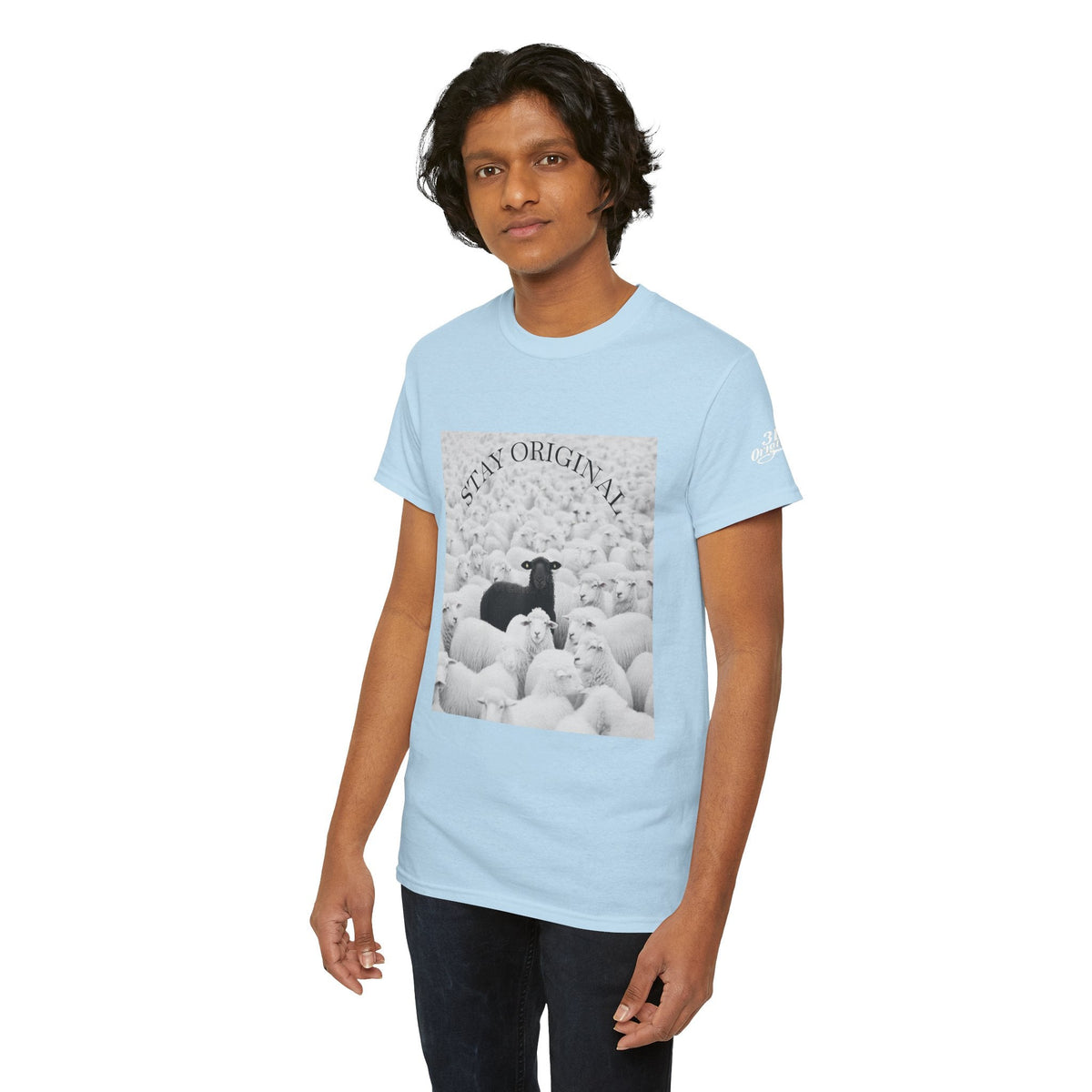 Black Sheep T-Shirt — Funny Contrast Sheep Graphic Tee - 314 Originals