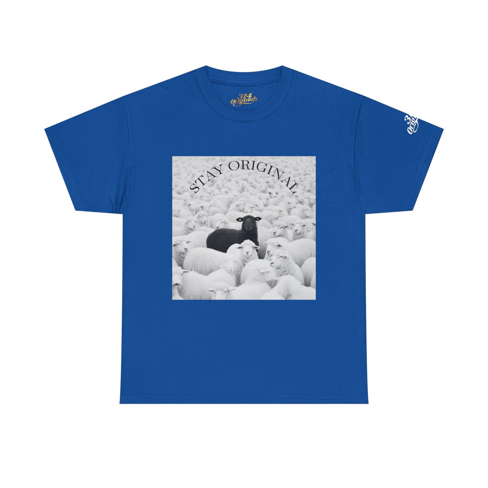 Black Sheep T-Shirt — Funny Contrast Sheep Graphic Tee - 314 Originals