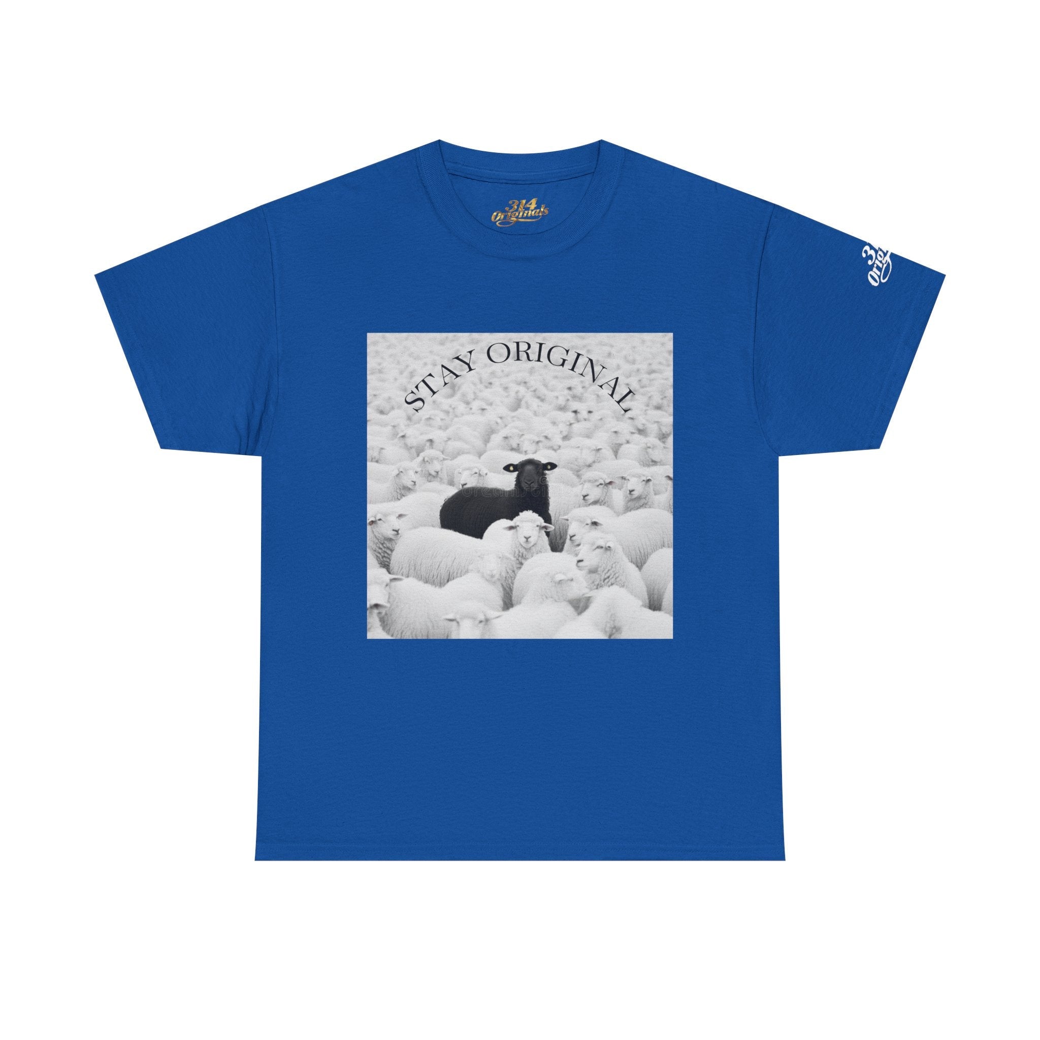 Black Sheep T-Shirt — Funny Contrast Sheep Graphic Tee - 314 Originals