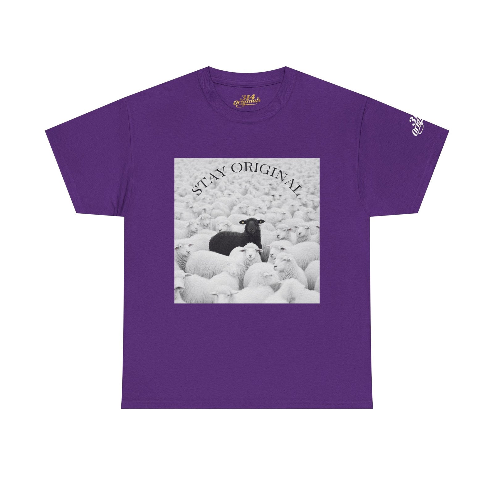 Black Sheep T-Shirt — Funny Contrast Sheep Graphic Tee - 314 Originals