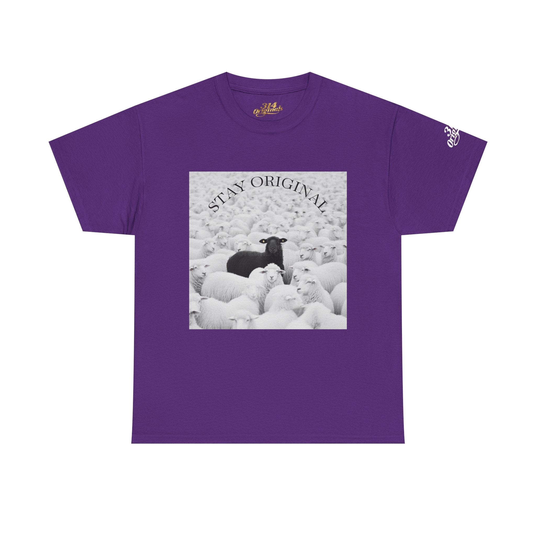 Black Sheep T-Shirt — Funny Contrast Sheep Graphic Tee - 314 Originals