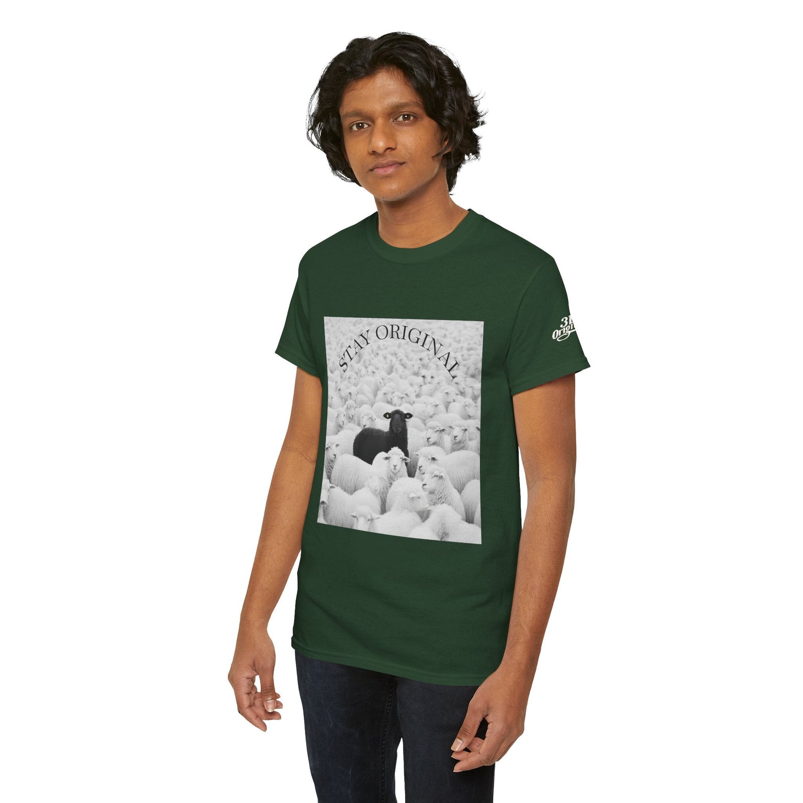 Black Sheep T-Shirt — Funny Contrast Sheep Graphic Tee - 314 Originals