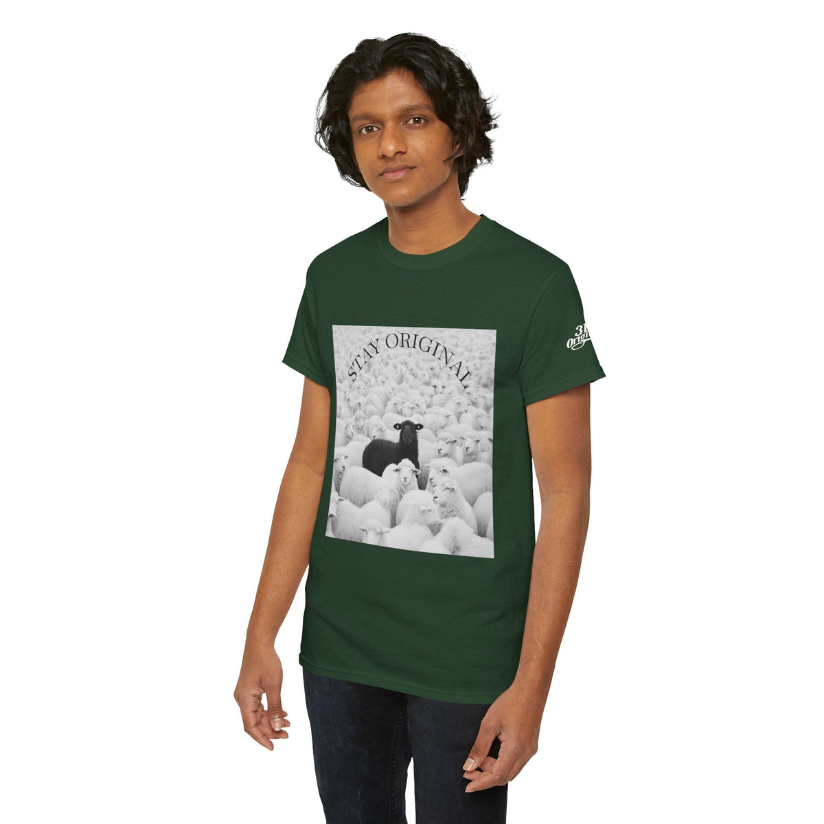 Black Sheep T-Shirt — Funny Contrast Sheep Graphic Tee - 314 Originals