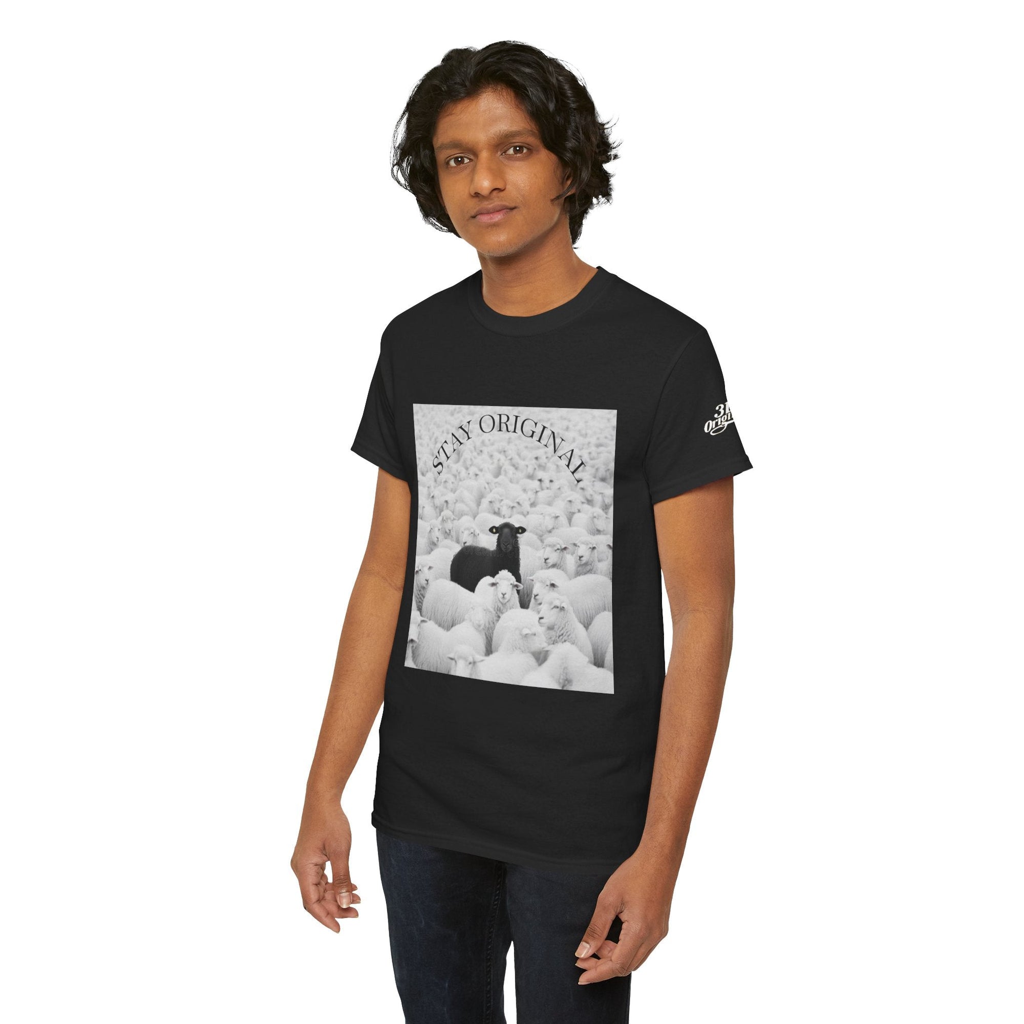 Black Sheep T-Shirt — Funny Contrast Sheep Graphic Tee - 314 Originals