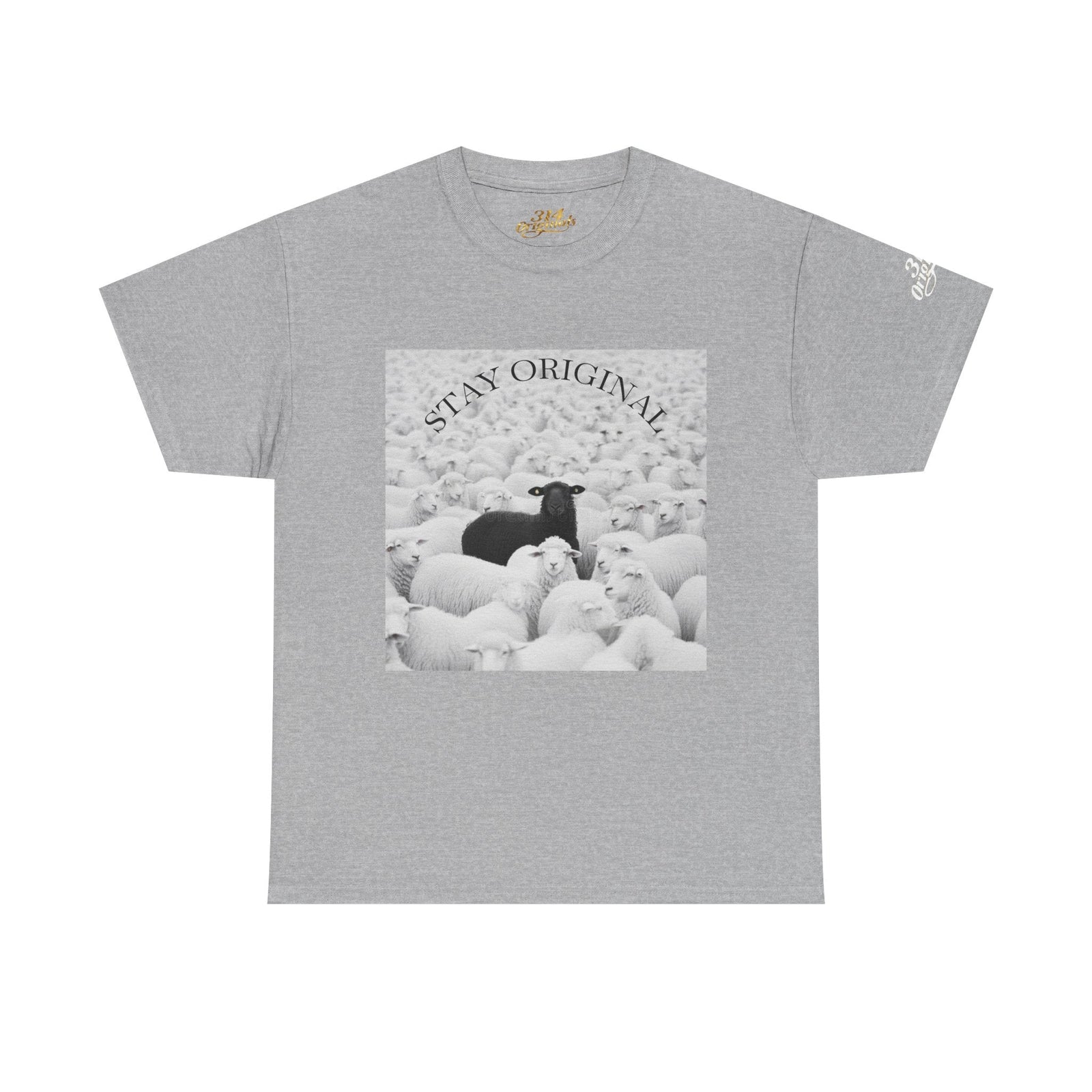 Black Sheep T-Shirt — Funny Contrast Sheep Graphic Tee - 314 Originals